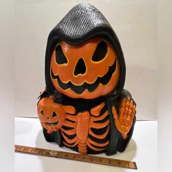 NWT TARGET HYDE & EEK LIGHT UP PUMPKIN GRIM REAPER. - Picture 12 of 12